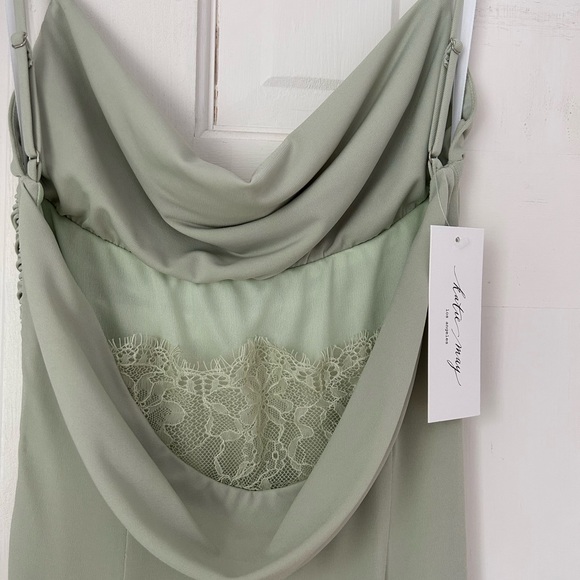 Katie May Surreal Gown in Sage - Picture 6 of 14